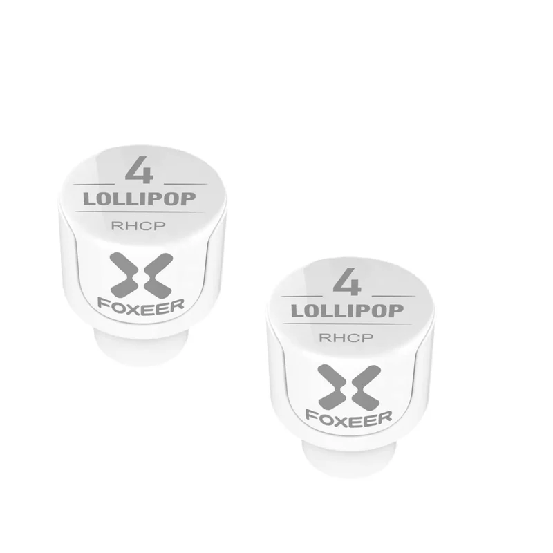 Foxeer Antenne Lollipop 4 V4 FPV Antenne 5.8G 2.6 Dbi Stubby RHCP SMA RPSMA UFL Gerade/Winkel MMCX 7.2g für FPV RC Racing Drone
