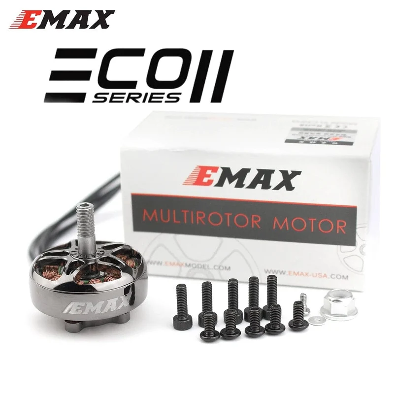 EMAX ECOII eco ii 2807 1300KV 6S/1500KV 5S/1700KV 4S Bürstenloser CW-Motor 6-7 Zoll Propeller für RC FPV Racing Drone Quadcopter Spielzeug
