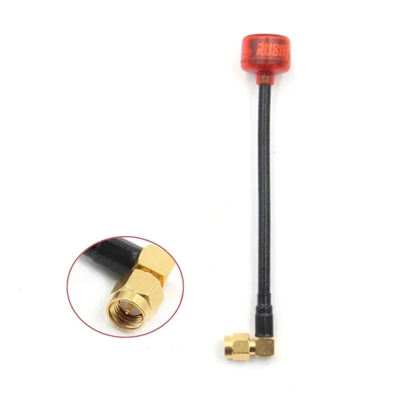 Rush Cherry FPV 5.8G Antenne SMA MMCX UFL IPEX LHCP RHCP Langstrecken-Antennenanschlussadapter Stubby für Racing Drone Goggles