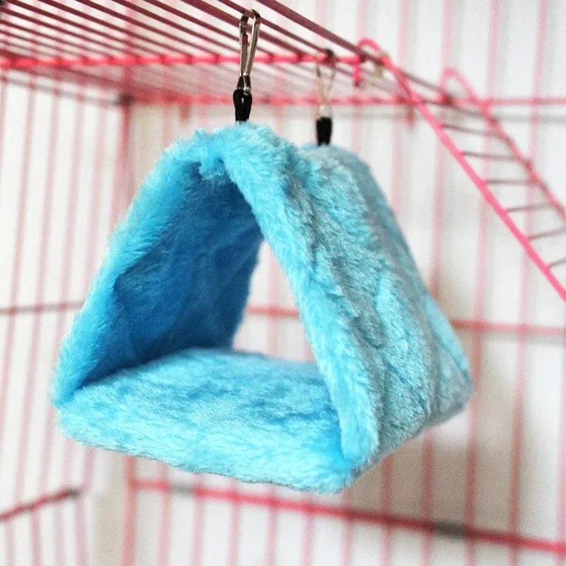 Haustier Vogel Papagei Käfige Warme Hängematte Hütte Zelt Mode Bett Hängende Höhle für Schlafen und Schlüpfen Käfig Dekoration