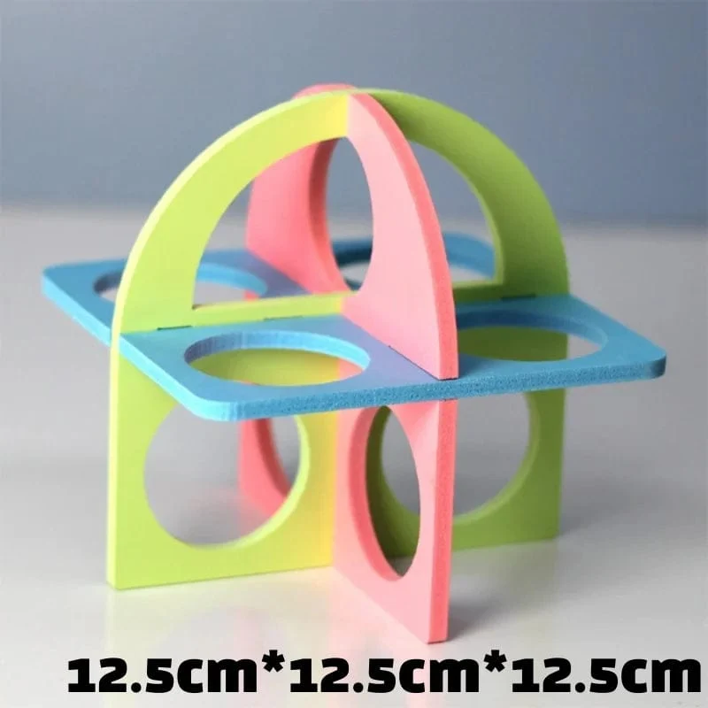 Hamsterspielzeug aus Holz, Regenbogenbrücke, Wippe, Schaukelspielzeug, Aktivität für Kleintiere, Kletterspielzeug, DIY-Zubehör für Hamsterkäfige