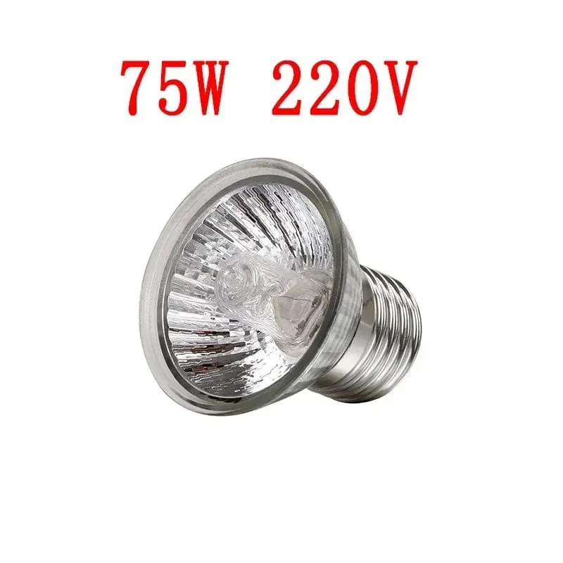 25/50/75 W Reptilienlicht UVA + UVB 3.0 120 V-220 V Haustier-Heizbirne Schildkröten-Aalbirne Amphibien-Eidechse Temperaturregelung