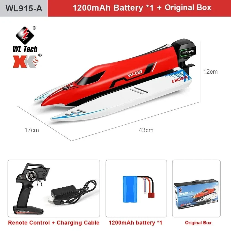 WLtoys WL916 WL915-A RC Boot 2.4 GHz 55 KM/H Bürstenlosen High Speed ​​Racing Schiff 2200 mAh Fernbedienung Schnellboot Spielzeug für Erwachsene