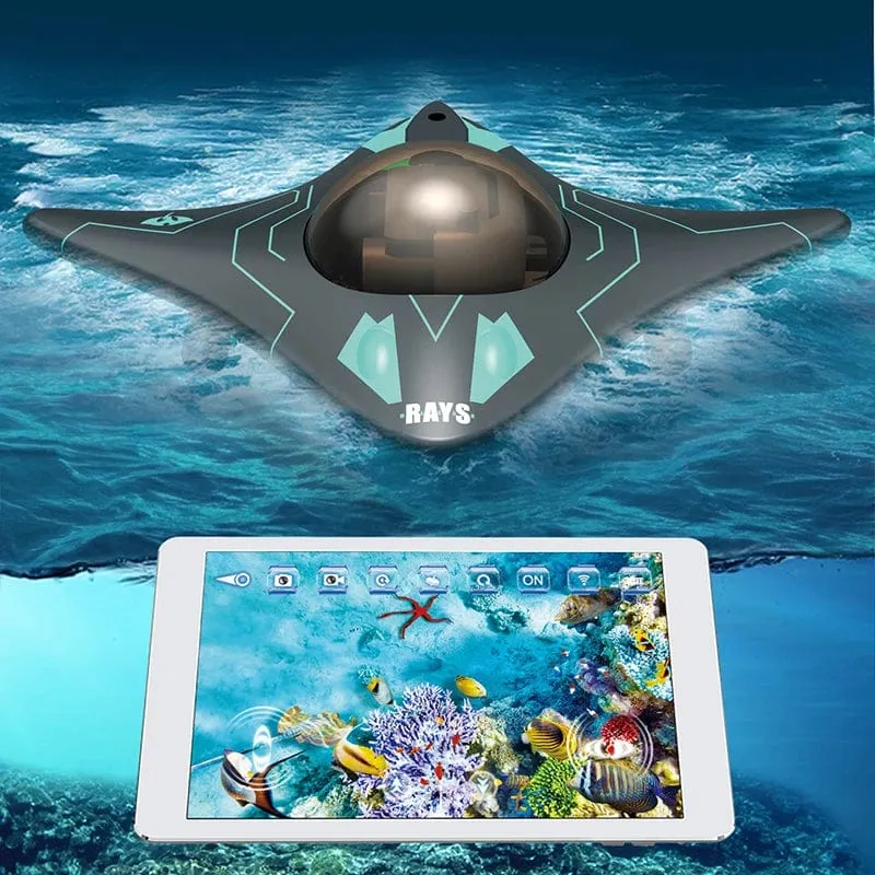 APP WIFI Echtzeitübertragung RC-U-Boote mit Kamera Sechs-Wege-Unterwasser-HD-Kamera Fernbedienung Boote Outdoor-Kinderspielzeug
