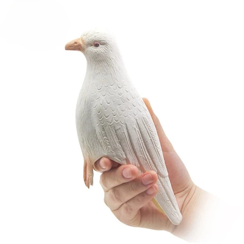 Vanishing Dove (Latex) Gummi Fake Living Dove Zaubertricks Zauberer Bühnenillusionen Zubehör Requisiten Erscheinen Vanishing Magia