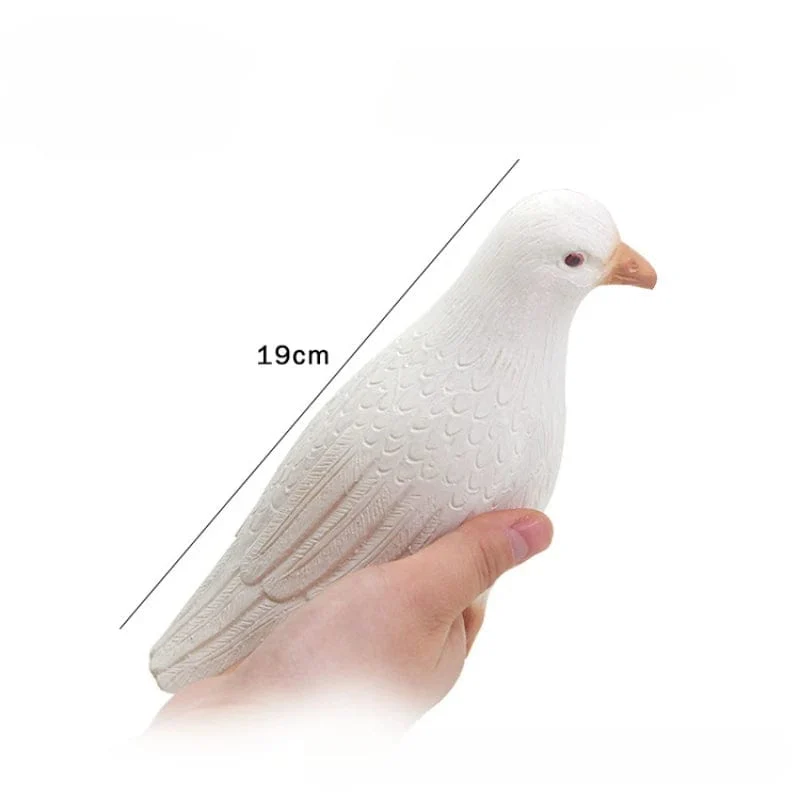 Vanishing Dove (Latex) Gummi Fake Living Dove Zaubertricks Zauberer Bühnenillusionen Zubehör Requisiten Erscheinen Vanishing Magia