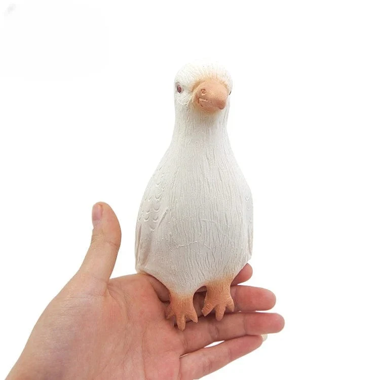 Vanishing Dove (Latex) Gummi Fake Living Dove Zaubertricks Zauberer Bühnenillusionen Zubehör Requisiten Erscheinen Vanishing Magia