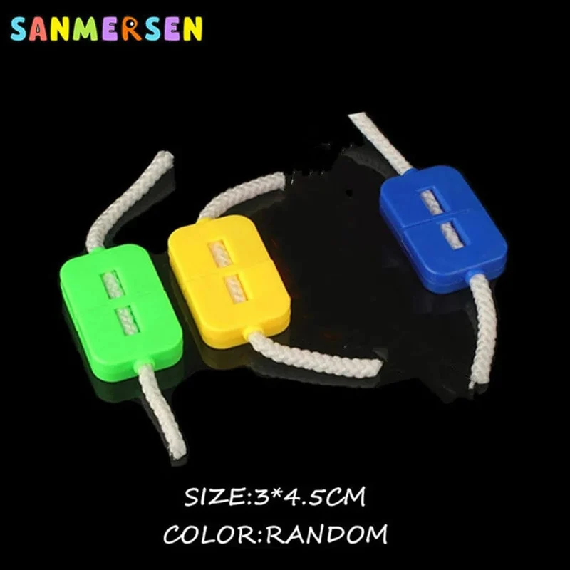 1PC Gebrochenes Seil Wiederherstellung Close-up Zaubertrick kinder Neuheit Prop Spielzeug Finger Einfach Bedienen Kinder Straße Zauberer tricks