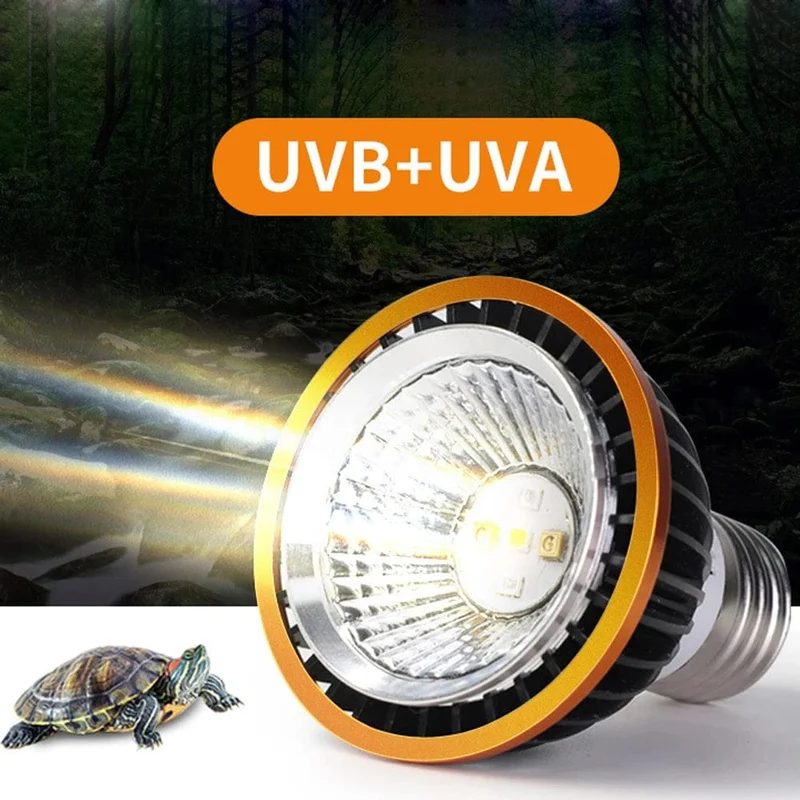 Professionelle 3W Reptilienlampe UVA UVB5.0 UVB10.0 Lmap LED-Lampe Schildkröte Schildkröte Eidechse sonnenlicht UVB-Lampenbeleuchtung