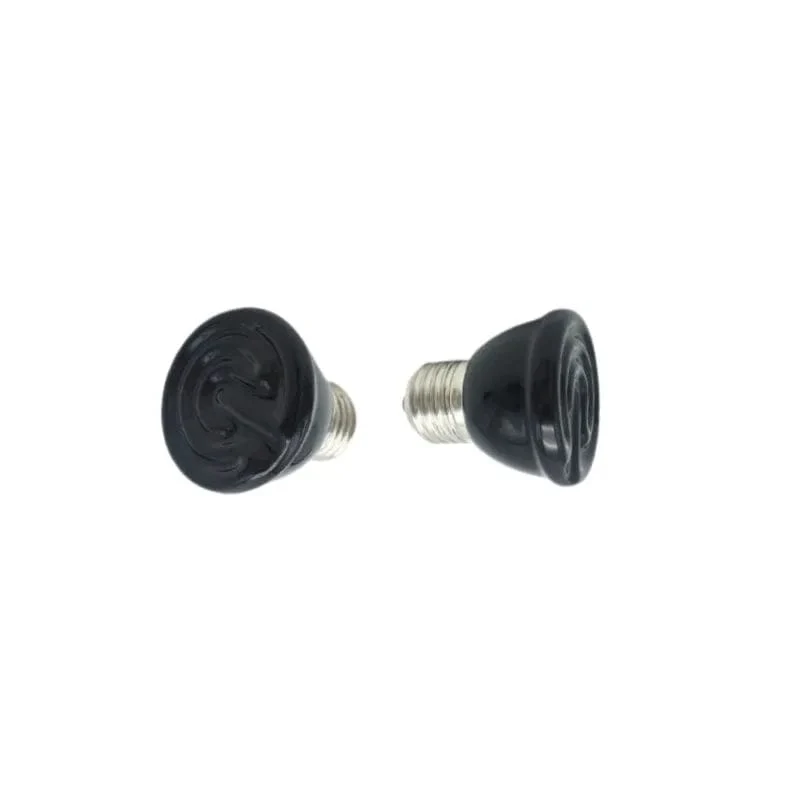 Mini-Infrarot-Keramik-Heizlampe, Wärmestrahler-Glühbirne, Haustier-Reptil, Schildkröten-Sumpfschildkröte, kleine Haustiere, 20 W, 40 W, 60 W, 80 W