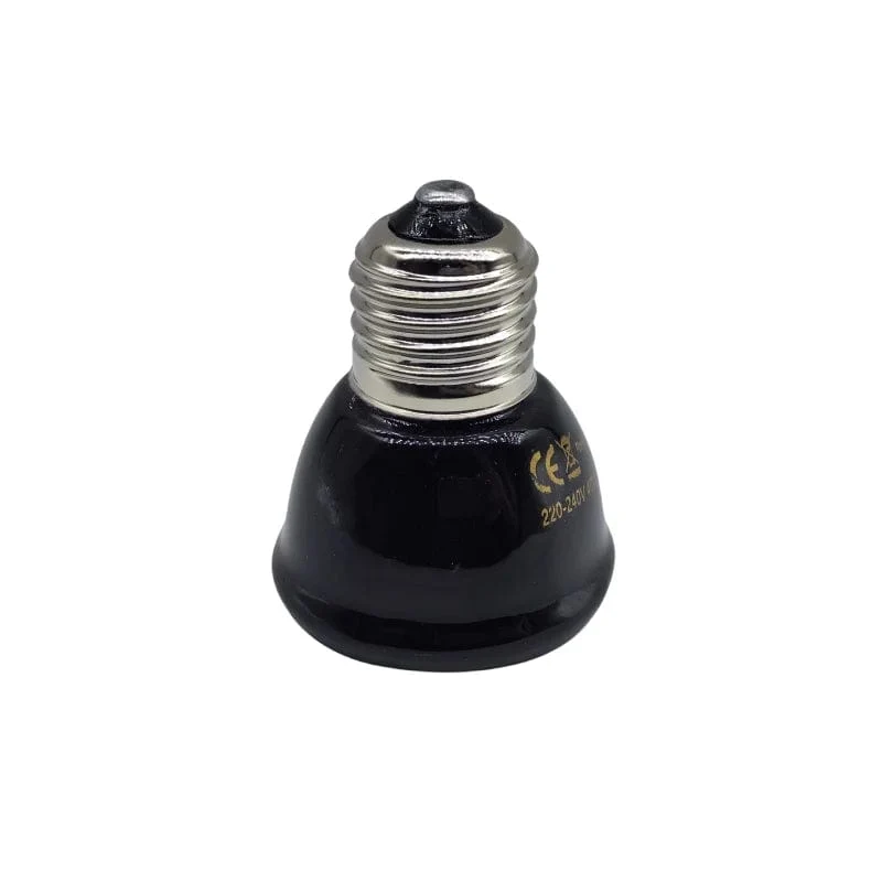 Mini-Infrarot-Keramik-Heizlampe, Wärmestrahler-Glühbirne, Haustier-Reptil, Schildkröten-Sumpfschildkröte, kleine Haustiere, 20 W, 40 W, 60 W, 80 W