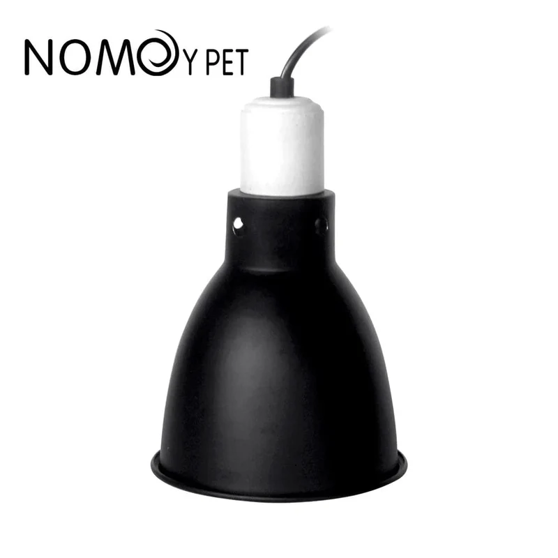 5.5 Zoll Deep Dome Reptile Light Fixture Reptile Lampshade Fixture Schlangen Eidechsen Geckos Terrarien Anti-Verbrühungs-Schutzschirm
