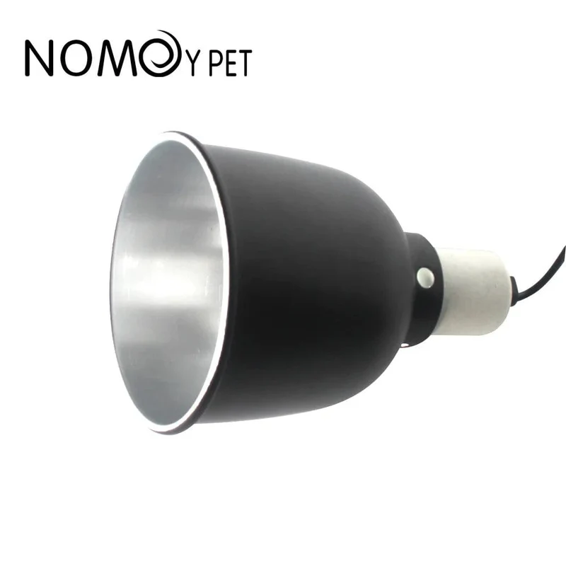 5.5 Zoll Deep Dome Reptile Light Fixture Reptile Lampshade Fixture Schlangen Eidechsen Geckos Terrarien Anti-Verbrühungs-Schutzschirm