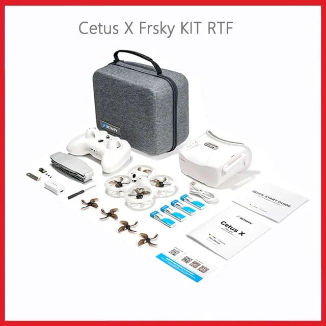BETAFPV Cetus X Bürstenloser Quadrocopter Frsky/ELRS Version FPV Rennkamera Drohne Quadrocopter Analog VTX