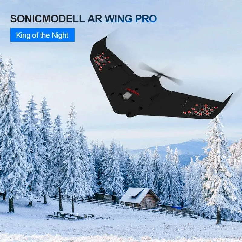 Einsteiger Elektro Sonicmodell AR Wing Pro RC Flugzeug Drohne 1000mm Spannweite EPP FPV Nurflügler Modellbau KIT/PNP Version