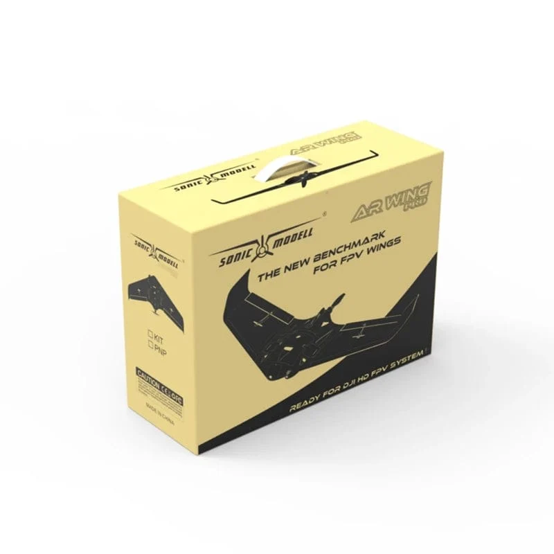 Einsteiger Elektro Sonicmodell AR Wing Pro RC Flugzeug Drohne 1000mm Spannweite EPP FPV Nurflügler Modellbau KIT/PNP Version