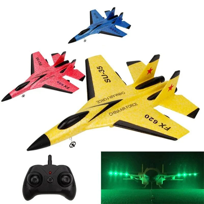 RC Flugzeug RC Remote Segelflugzeug Spannweite SU-35 Radio Control Drohnen Flugzeuge RTF UAV Weihnachten Kinder Geschenk Zusammengebautes Fliegen Modell Spielzeug