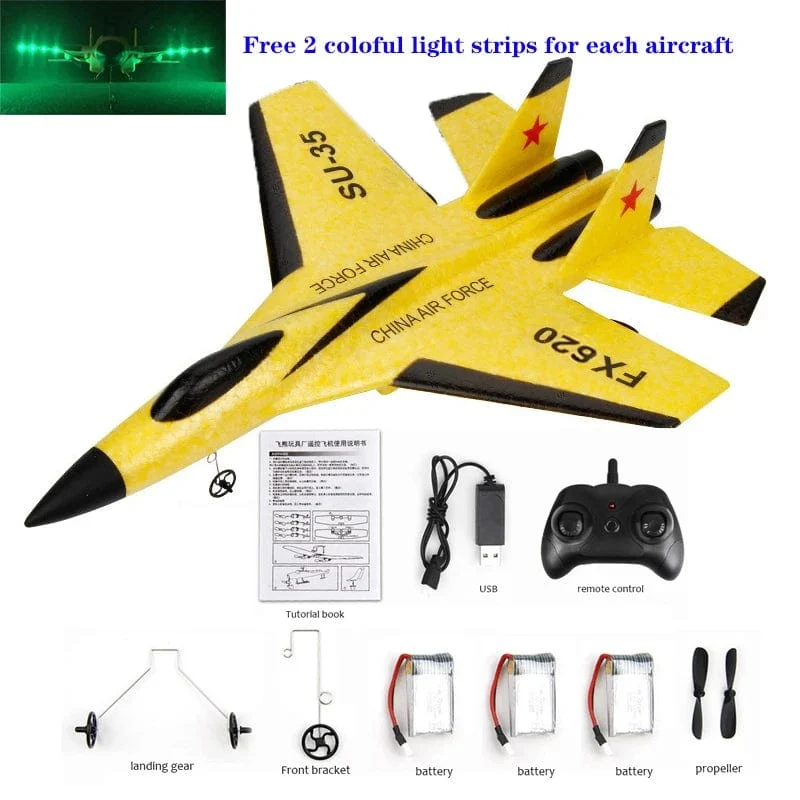 RC Flugzeug RC Remote Segelflugzeug Spannweite SU-35 Radio Control Drohnen Flugzeuge RTF UAV Weihnachten Kinder Geschenk Zusammengebautes Fliegen Modell Spielzeug