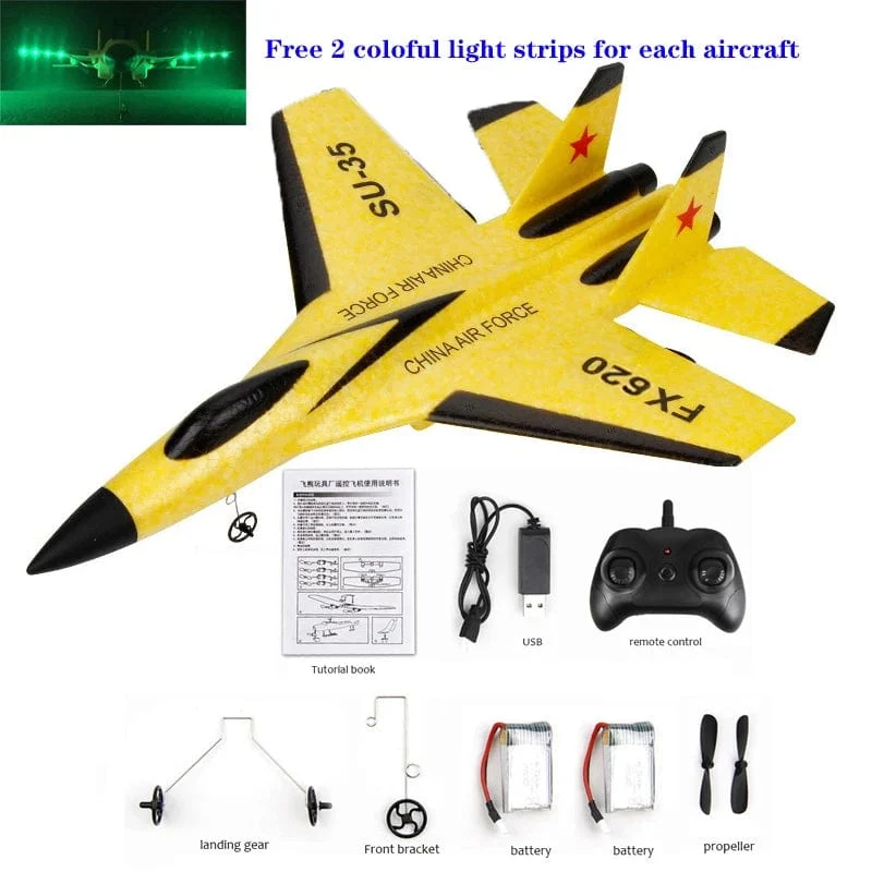 RC Flugzeug RC Remote Segelflugzeug Spannweite SU-35 Radio Control Drohnen Flugzeuge RTF UAV Weihnachten Kinder Geschenk Zusammengebautes Fliegen Modell Spielzeug