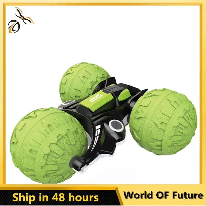Neuestes ferngesteuertes Auto, 2.4 G Amphibien-Stunt-RC-Auto, doppelseitiges Drift-Flip-Tumbling-Fahrspielzeug für Jungen, Geburtstagsgeschenk