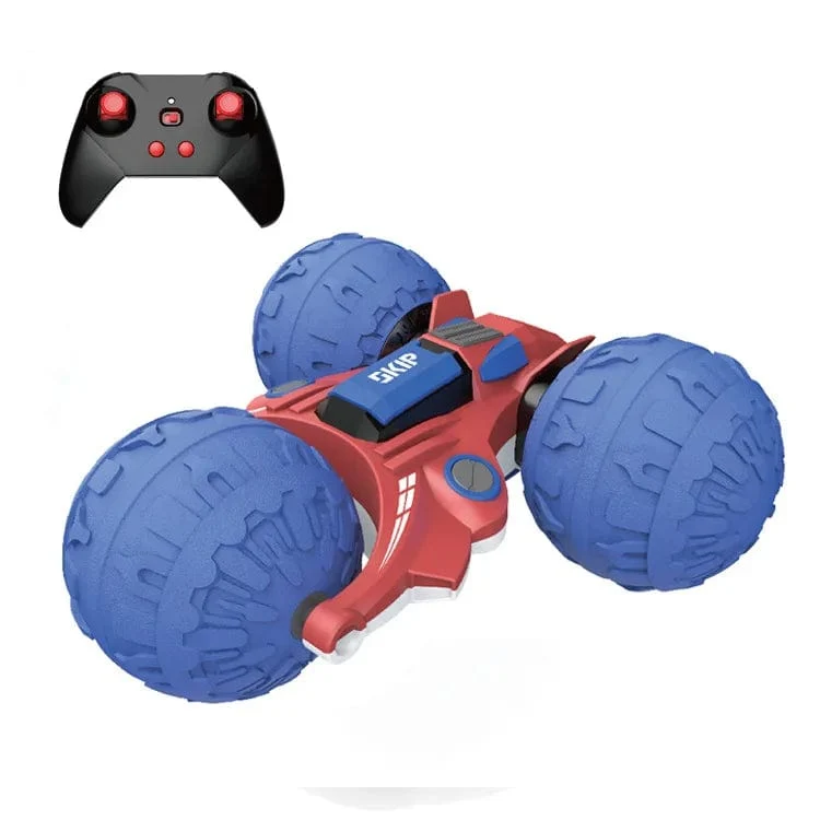 Neuestes ferngesteuertes Auto, 2.4 G Amphibien-Stunt-RC-Auto, doppelseitiges Drift-Flip-Tumbling-Fahrspielzeug für Jungen, Geburtstagsgeschenk