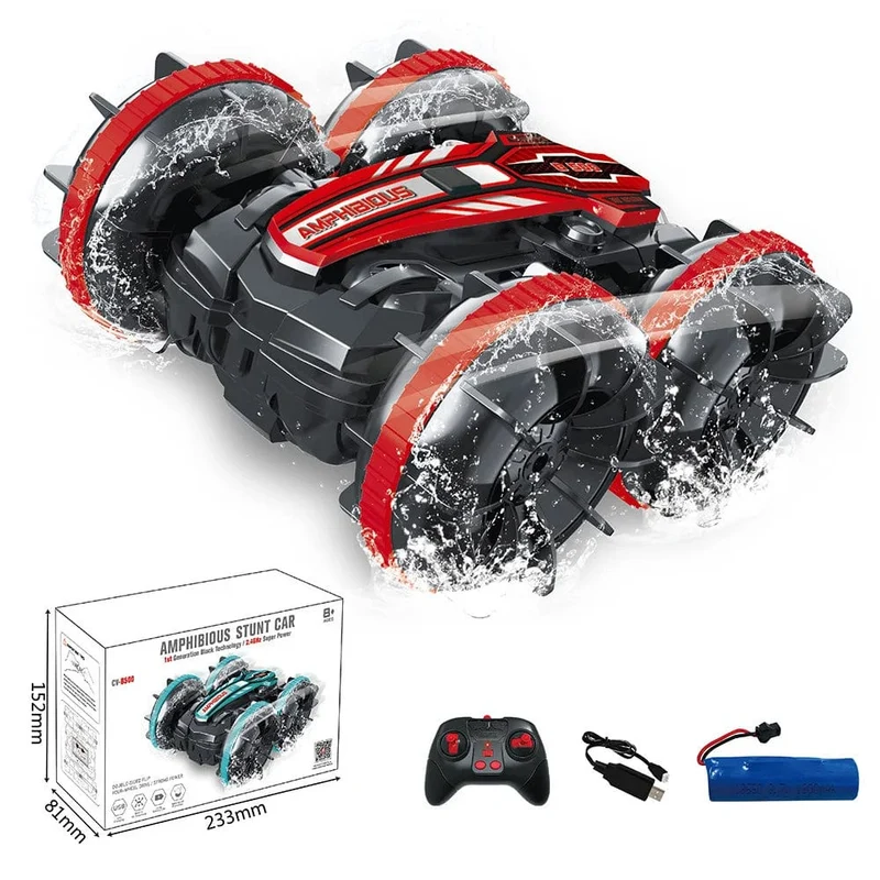 Fernbedienung Auto Spielzeug 2.4G Amphibien Stunt RC Autos Spielzeug doppelseitige Taumeln Drift Griff/Geste Steuerung Kinder elektrische Spielzeug