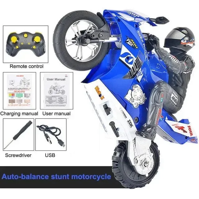 High Speed ​​Motorrad Modell 2.4G 1:6 Große RC Motorrad Auto Radio Control Auto Fernbedienung Spielzeug Drift Stunt Autos spielzeug Für Jungen