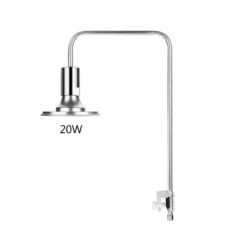 Aquarium-LED-Leuchten, 20 W/40 W, Aquatisches Wasser, Gras, Pflanzenwachstumslampe, Schildkröte, Reptilienbeleuchtung, Clip-on-Licht für Aquarium