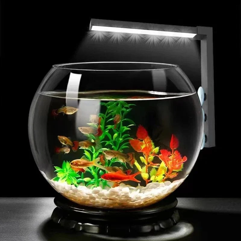LED-Lampe für kleine Aquarien fächert Ihr Aquarium auf, Beleuchtung, Wasserpflanzenlampe, Algentanklampe, Fülllicht, wasserdichte Aquariumlampe