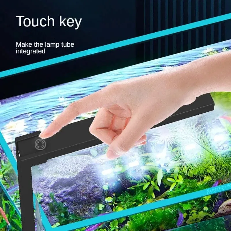 LED-Lampe für kleine Aquarien fächert Ihr Aquarium auf, Beleuchtung, Wasserpflanzenlampe, Algentanklampe, Fülllicht, wasserdichte Aquariumlampe