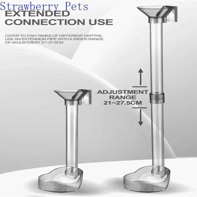 Acryl Aquarium Feeder Rohr Set Schüssel Transparent Aquarium Garnelen Schnecke Lebensmittel Feeder Bowl Aquarium Fütterung Zubehör Garnelen