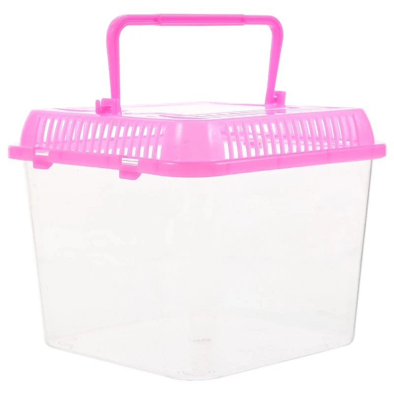 Pet Box Schildkröte Tank Lebensraum Kleine Terrarium Schnecken Reptil Aquarium Lagerung Nest Kunststoff Schildkröte Becken Zucht Leben
