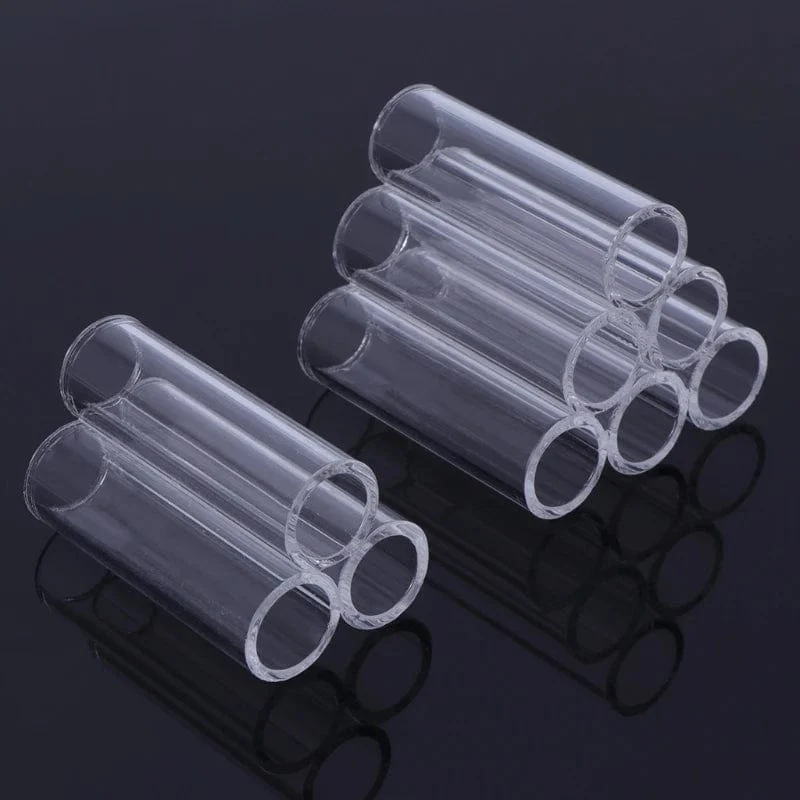 3 oder 6 Röhren Betta Hideo Aquarium Garnelen Unterschlupf Röhrenhöhle Klares Acryl Mini-Habitat Zuchthaus Fische für Tankdekor XNUMX oder XNUMX Röhren