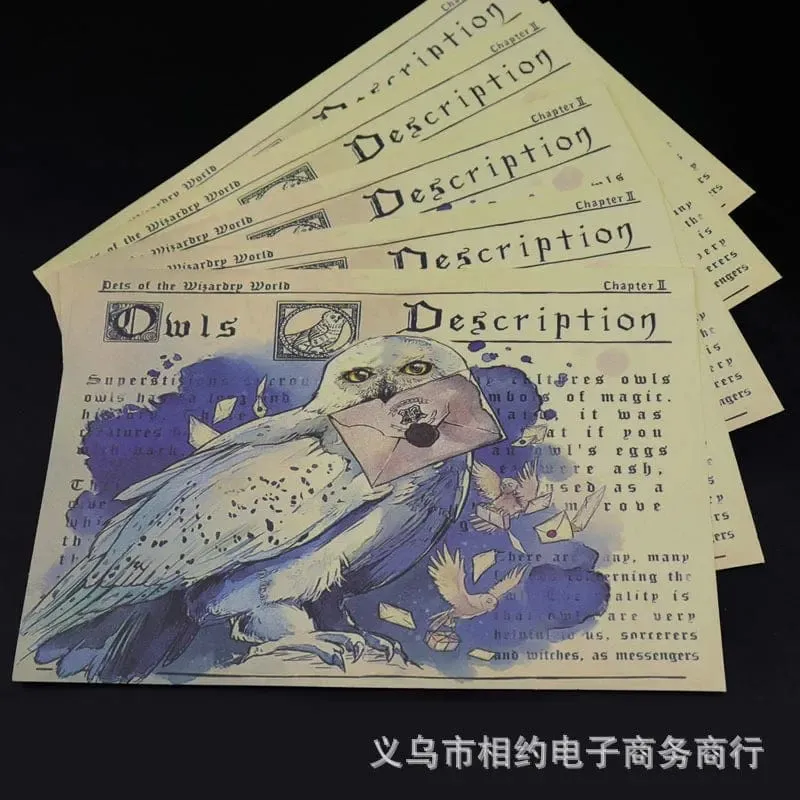 Party Cosplay Requisiten Plattform 934 Bronze Return Ticket Magical Spell Chart Eule Hedwig Variationen Film Performance Requisiten