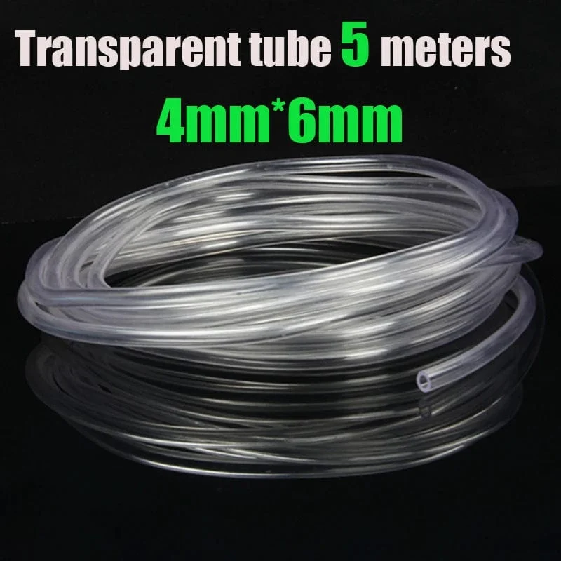 Zubehör für Aquarium-CO2-Systeme, CO2-ölbeständiges Hochdruck-Aquarium, Spezialrohr, PU-Rohr, Innendurchmesser 4–6 mm