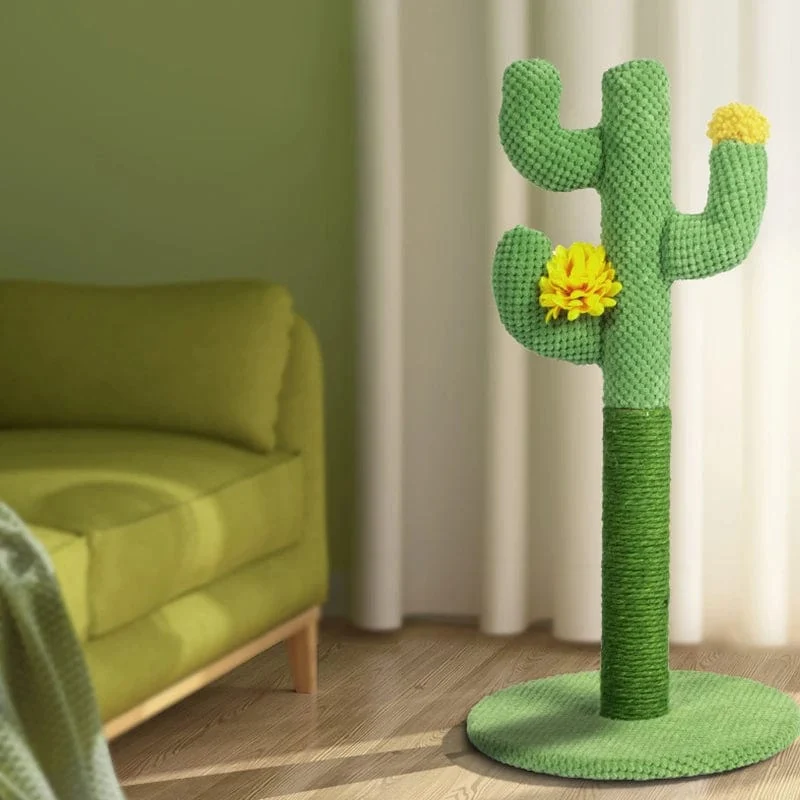 Sisal Katzenkratzbaum, Krallenschärfer, Kaktus, Katzenkratzbrett, Katzenkratzer, Katzenkratzbaum, Haustiermöbel, Katzenbaumpfosten