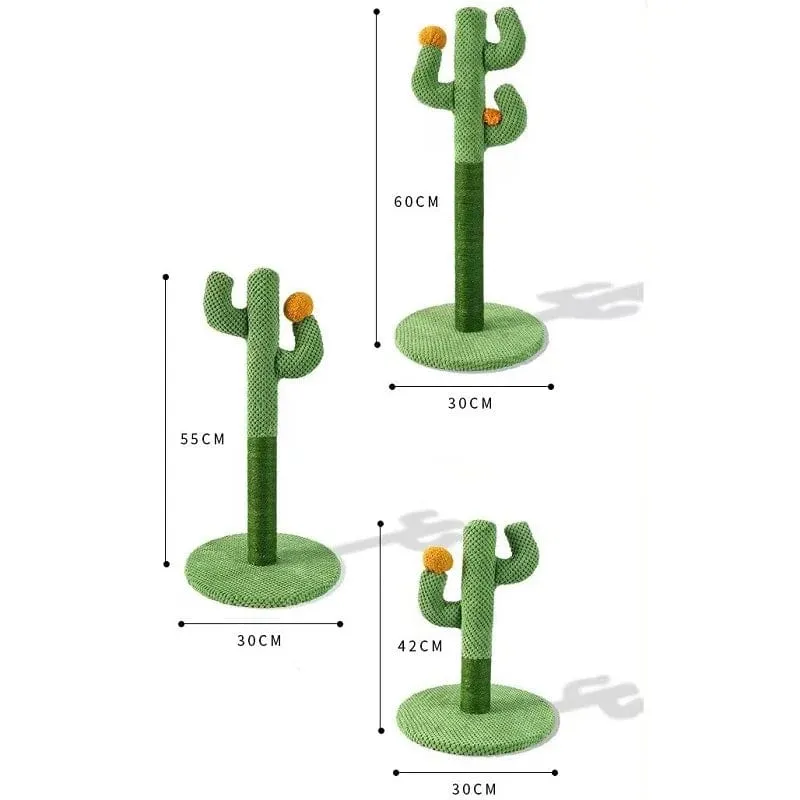 Sisal Katzenkratzbaum, Krallenschärfer, Kaktus, Katzenkratzbrett, Katzenkratzer, Katzenkratzbaum, Haustiermöbel, Katzenbaumpfosten