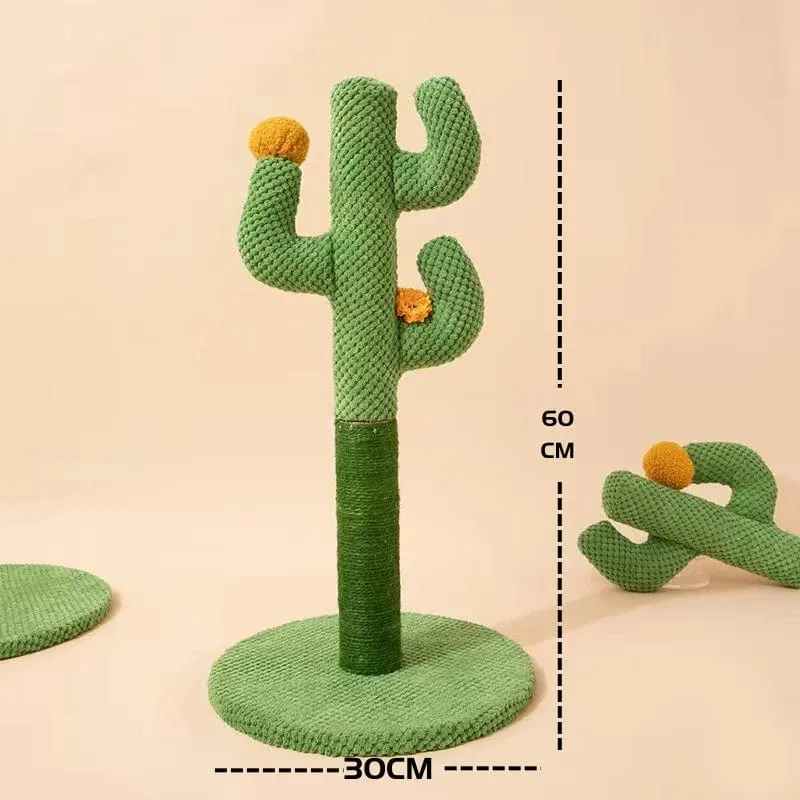 Sisal Katzenkratzbaum, Krallenschärfer, Kaktus, Katzenkratzbrett, Katzenkratzer, Katzenkratzbaum, Haustiermöbel, Katzenbaumpfosten