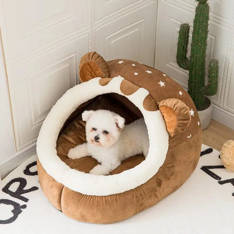 Faltbares Haustierhaus, Welpenhüttenmatte für Hunde, Tiere, Katzen, Kätzchennest, kleiner Hundekorb, Teddy, Chihuahua-Höhle, Bett, 2022