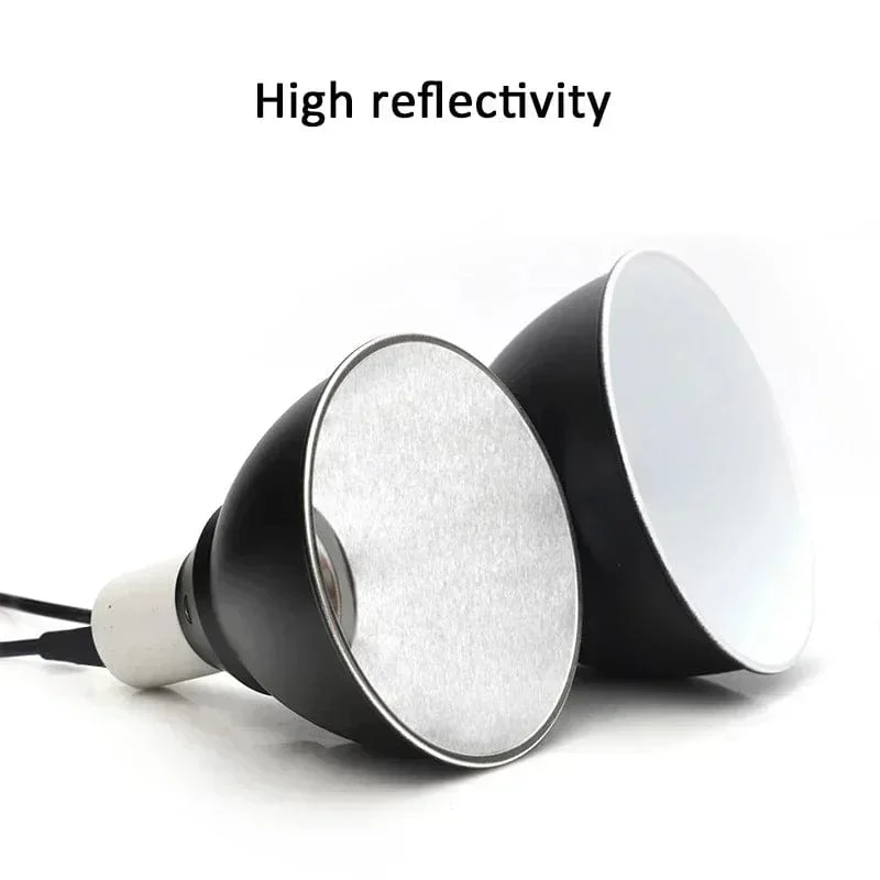 Reptilienlampen-Set, Beleuchtung, 300 W, E27, 100–240 V, UVB, Reptilien-Heizlampenständer, Haustier-Glühbirnenhalter, Lampenschirm, Emitterlampe