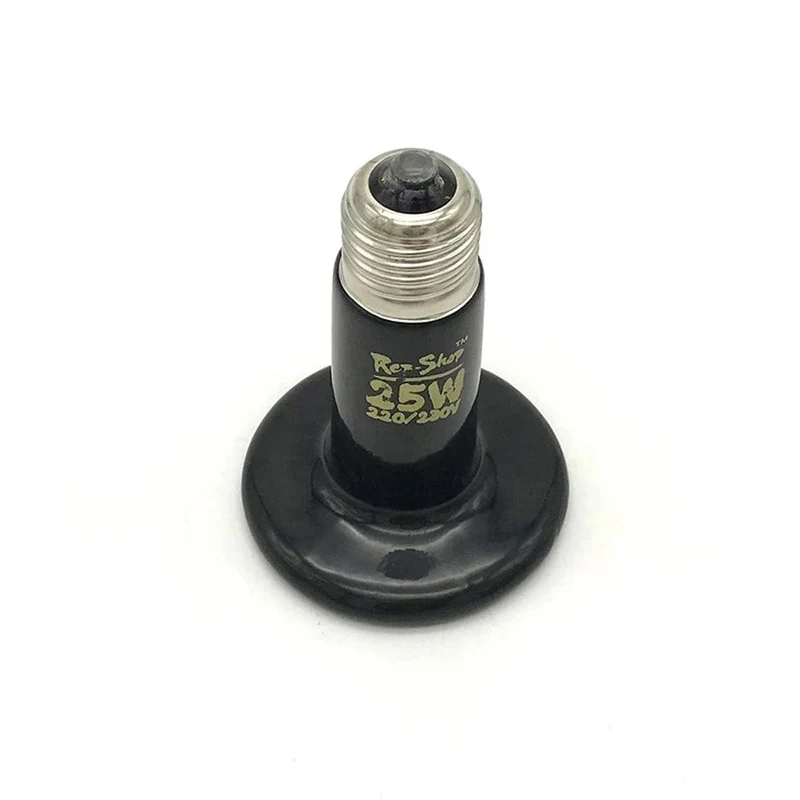 220V Krabbeln Haustier Reptil Keramik Heizung Lampe Eidechse Fernen Infrarot Haustier Keramik Glühbirne 25W 50W 75W 100W 150W 200W