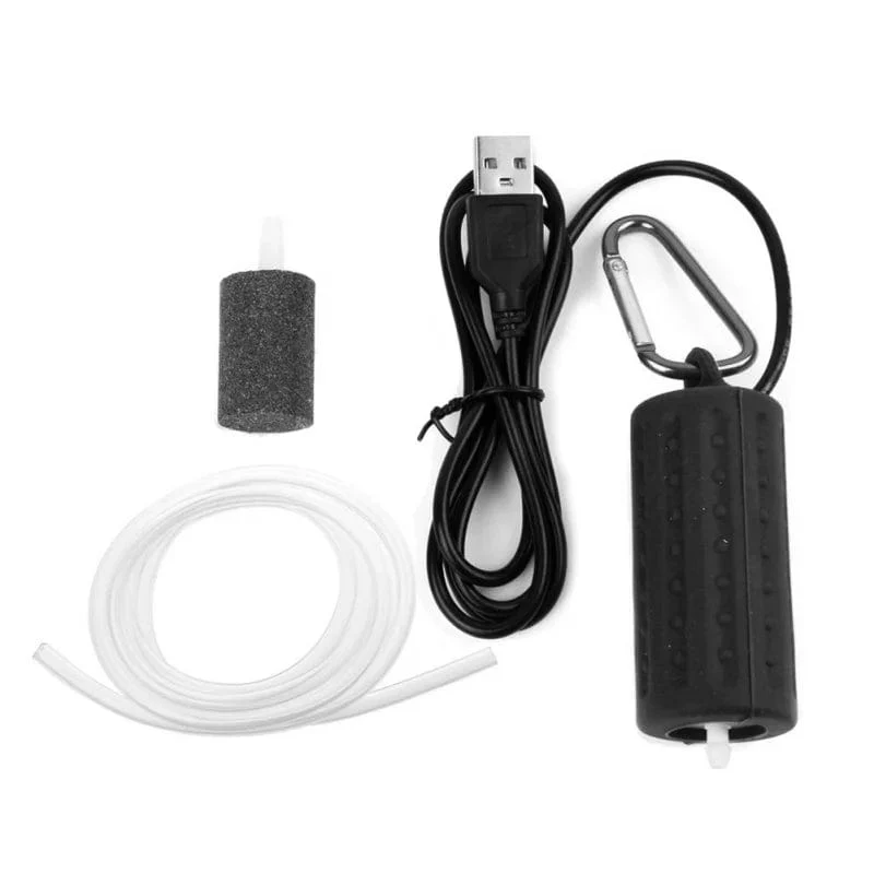 Tragbare USB Mini Aquarium Filter Sauerstoff Luftpumpe Für Angeln Tank Funktion Ultra Silent High Energy Aquarium Tank Zubehör