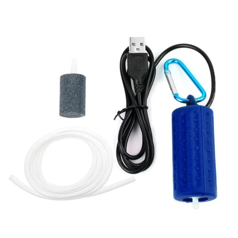 Tragbare USB Mini Aquarium Filter Sauerstoff Luftpumpe Für Angeln Tank Funktion Ultra Silent High Energy Aquarium Tank Zubehör