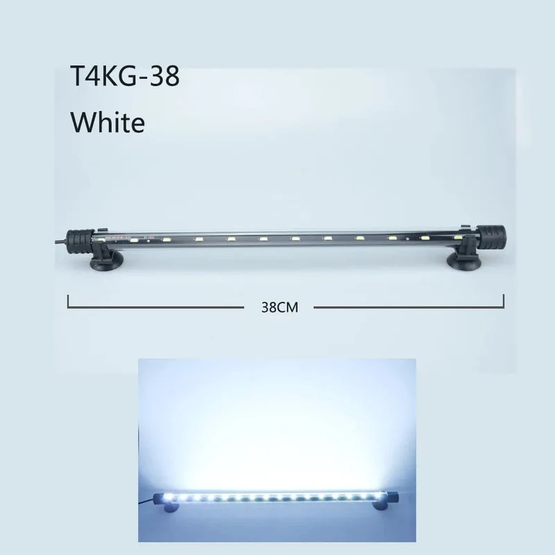 Aquarium Licht LED Wasserdicht Aquarium Licht Unterwasser Fisch Lampe Aquarien Dekor Beleuchtung Pflanzen Lampe 18-58CM 220-240V 5730chip