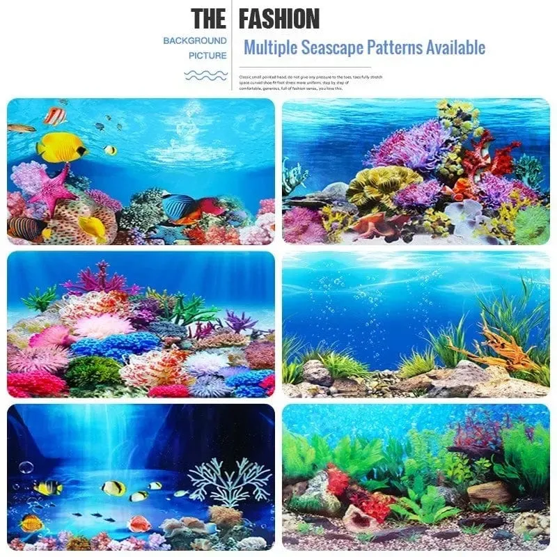 3d Marine Hintergrund für Aquarium Dekorationen Aufkleber & Poster Waren Dekoration Fisch Tanks und Aquarien Zubehör Aquascape