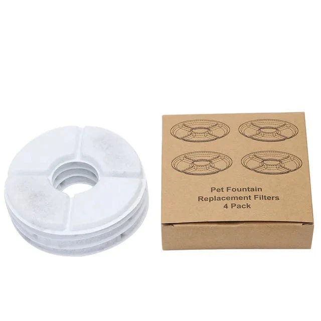 Automatischer Haustier-Katzen-Trinkbrunnen mit LED-Beleuchtung, 5er-Pack Filter, 2.4 l, USB, Hunde, Katzen, stumme Tränke, Futternapf, Trinkspender