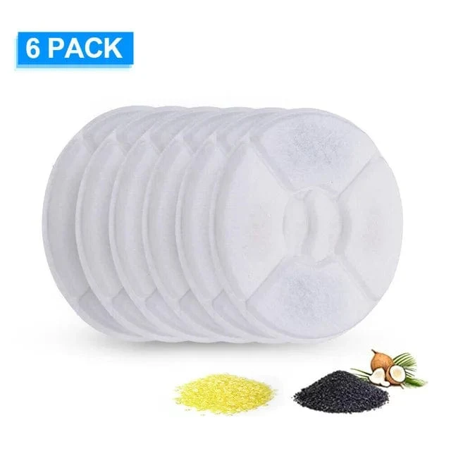 Kimpets 2.4 l Trinkwasserbrunnen für Haustiere, Katzen, Spender, Aktivkohlefilter, LED-Futterautomat, USB-Schnittstelle