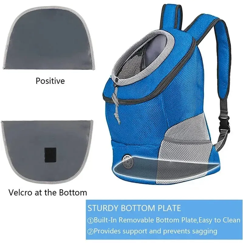 Haustier Hund Reise Rucksack Tragbare Outdoor Atmungsaktive Mesh Katze Welpen Doppel Schulter Tragetasche für Kleine Große Hunde Heimtierbedarf
