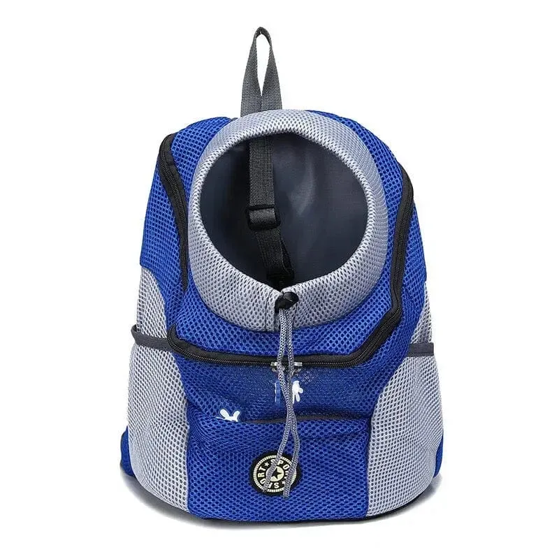 Haustier Hund Reise Rucksack Tragbare Outdoor Atmungsaktive Mesh Katze Welpen Doppel Schulter Tragetasche für Kleine Große Hunde Heimtierbedarf