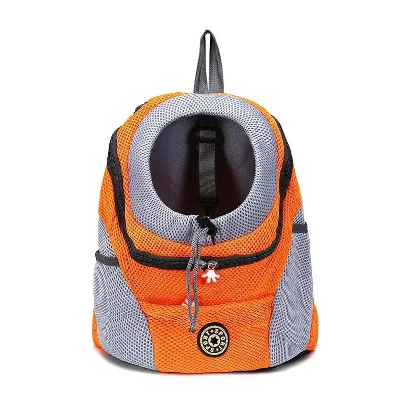 Haustier Hund Reise Rucksack Tragbare Outdoor Atmungsaktive Mesh Katze Welpen Doppel Schulter Tragetasche für Kleine Große Hunde Heimtierbedarf
